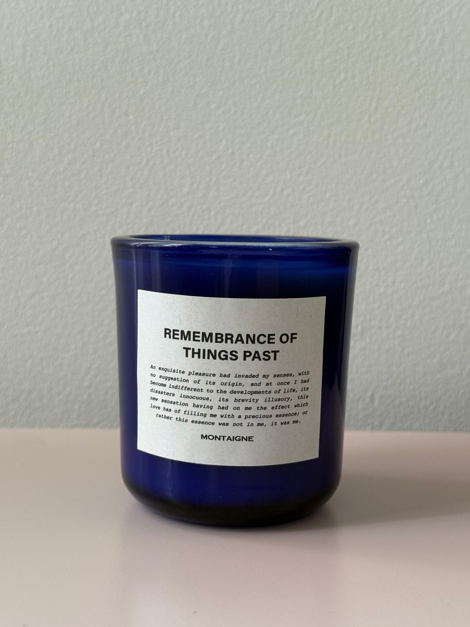 REMEMBERANCE OF THINGS PAST - OAKMOSS AND AMBER CANDLE