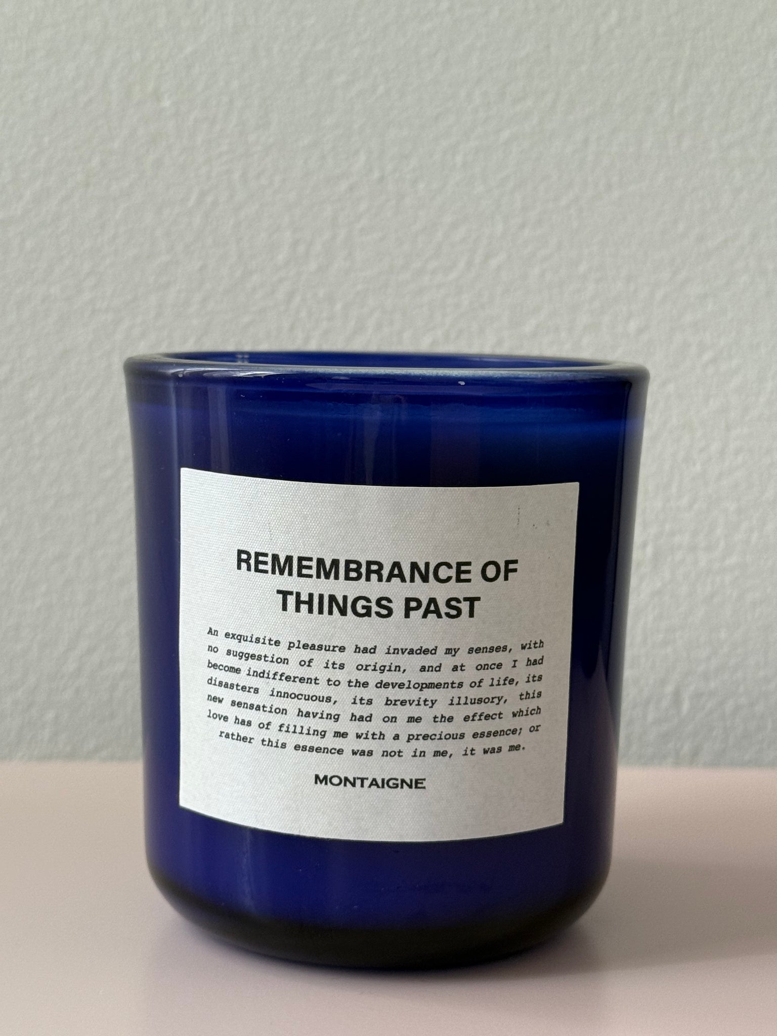 REMEMBERANCE OF THINGS PAST - OAKMOSS AND AMBER CANDLE