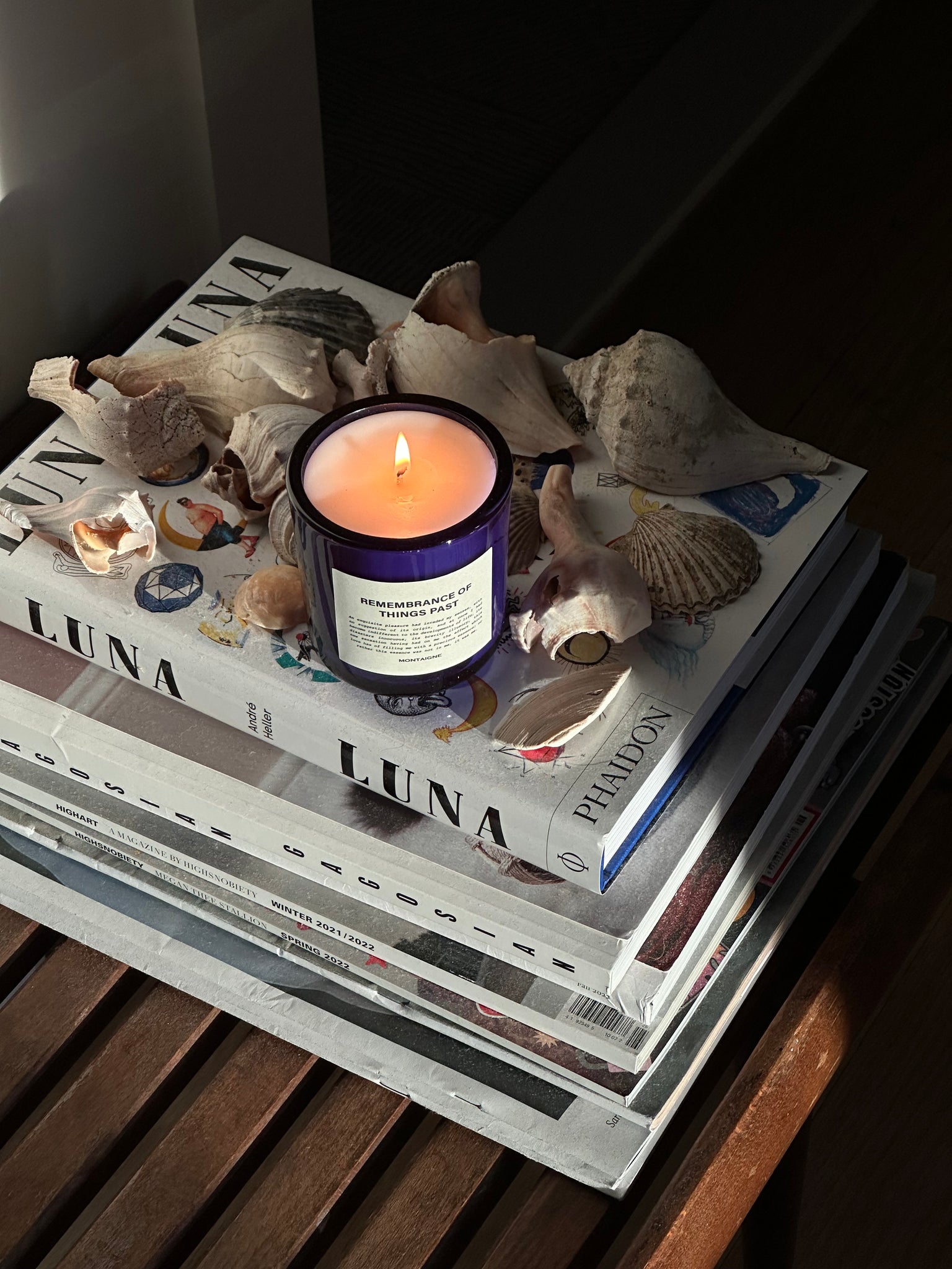 REMEMBERANCE OF THINGS PAST - OAKMOSS AND AMBER CANDLE
